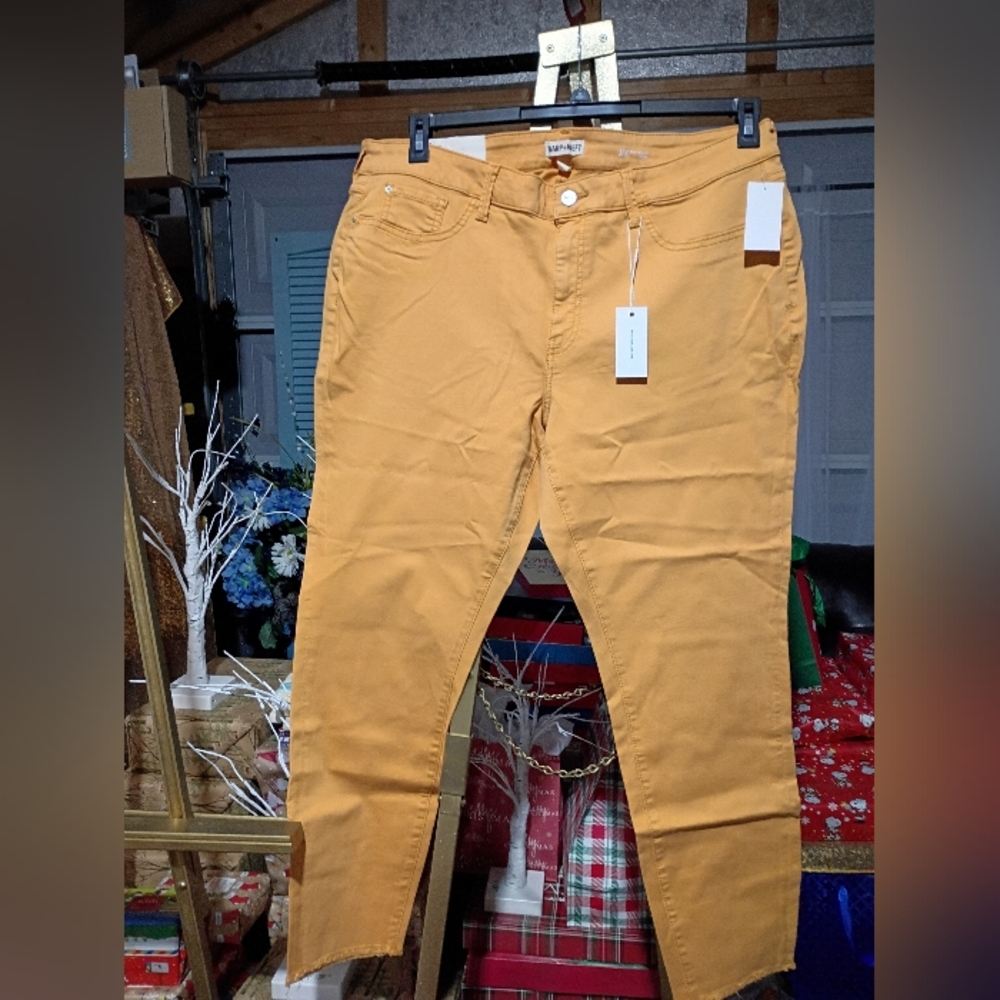 Warm Mustard Skinny Jeans